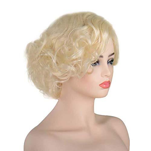 Short Curly Blond Mature Hair